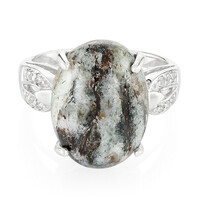 Bague en argent et Astrophylite