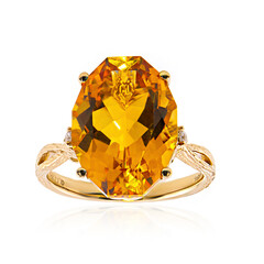 Bague en or et Citrine (Smithsonian)