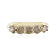 Bague en or et Diamant champagne I2 (de Melo)