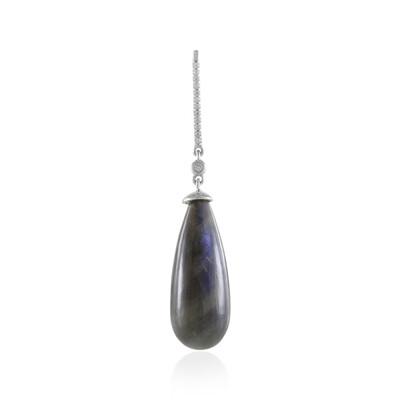 Pendentif en argent et Labradorite (MONOSONO COLLECTION)