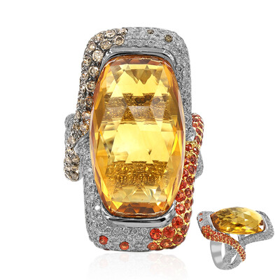 Bague en or et Citrine (Estée Collection)