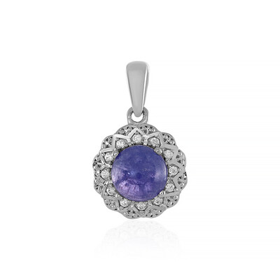 Pendentif en argent et Tanzanite