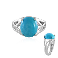 Bague en argent et Turquoise arizona