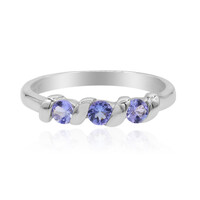 Bague en argent et Tanzanite