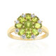 Bague en argent et Vésuvianite