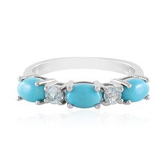 Bague en argent et Turquoise de Campitos