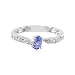 Bague en argent et Tanzanite