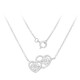 Collier en argent et Diamant PK (H)