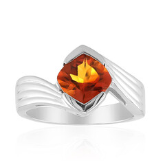 Bague en argent et Citrine Madère (Pallanova)