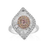 Bague en or et Diamant rose I1 (CIRARI)