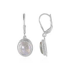 Boucles d'oreilles en argent et Labradorite