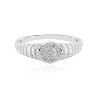 Bague pour homme en argent et Diamant I2 (I)