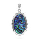 Pendentif en argent et Coquillage d'Abalone (Art of Nature)