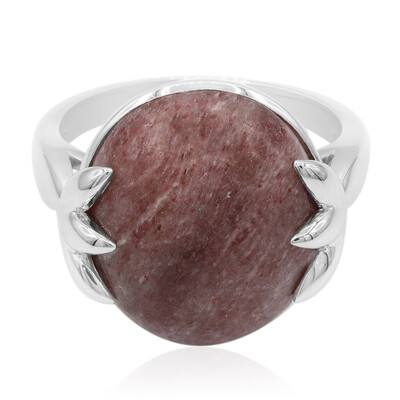 Bague en argent et Thulite