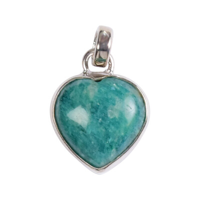 Pendentif en argent et Amazonite