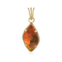 Pendentif en argent et Ammolite