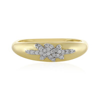 Bague en or et Diamant Flawless (F) (LUCENT DIAMONDS)