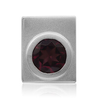 Pendentif en argent et Grenat Rhodolite