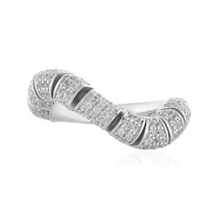 Bague en argent et Zircon (de Melo)