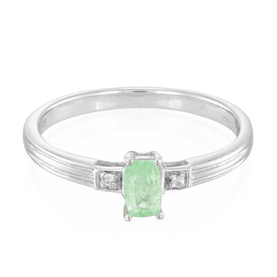 Bague en argent et Tourmaline Paraïba