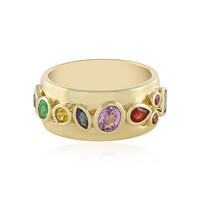 Bague en or et Saphir rose de Ceylan (Adela Gold)