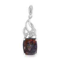 Pendentif en argent et Ammolite