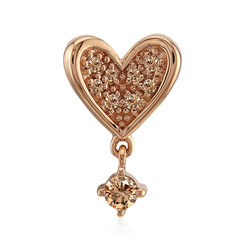 Pendentif en or et Diamant rose de France SI1 d'Argyle 