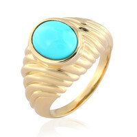 Bague en argent et Turquoise Sleeping Beauty (de Melo)