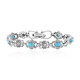 Bracelet en argent et Turquoise Sleeping Beauty (Desert Chic)