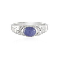 Bague en argent et Tanzanite