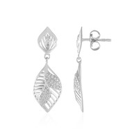 Boucles d'oreilles en argent et Zircon