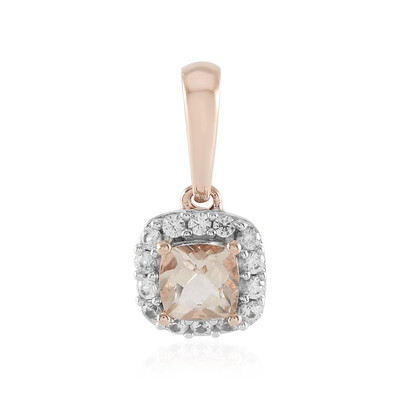 Pendentif en or et Morganite