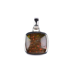 Pendentif en argent et Ammolite