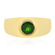 Bague en argent et Diopside de Russie