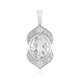 Pendentif en argent et Quartz blanc