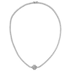 Collier en argent et Zircon