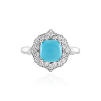 Bague en or et Turquoise Sleeping Beauty