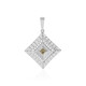 Pendentif en or et Diamant champagne I2 (Ornaments by de Melo)