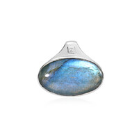 Pendentif en argent et Labradorite