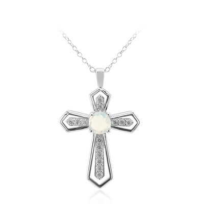 Collier en argent et Opale Welo