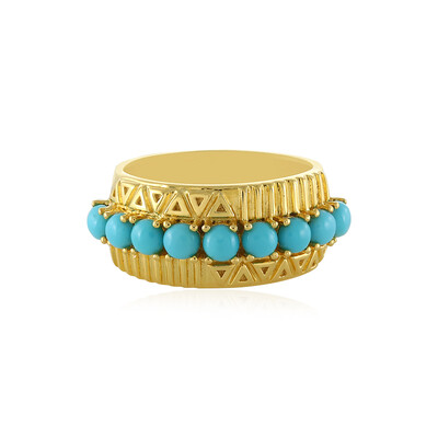 Bague en argent et Turquoise Sleeping Beauty