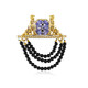 Broche en argent et Tanzanite (Gems en Vogue)