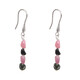 Boucles d'oreilles en argent et Tourmaline