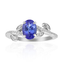 Bague en argent et Tanzanite