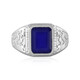 Bague en argent et Calcédoine bleue