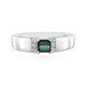 Bague en argent et Tourmaline verte de Benedito