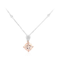 Collier en or et Morganite AAA