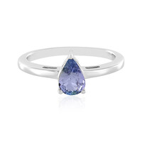 Bague en argent et Tanzanite non chauffée