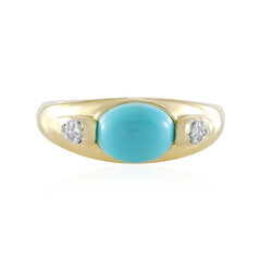 Bague en argent et Turquoise Sleeping Beauty