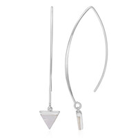 Boucles d'oreilles en argent et Nacre